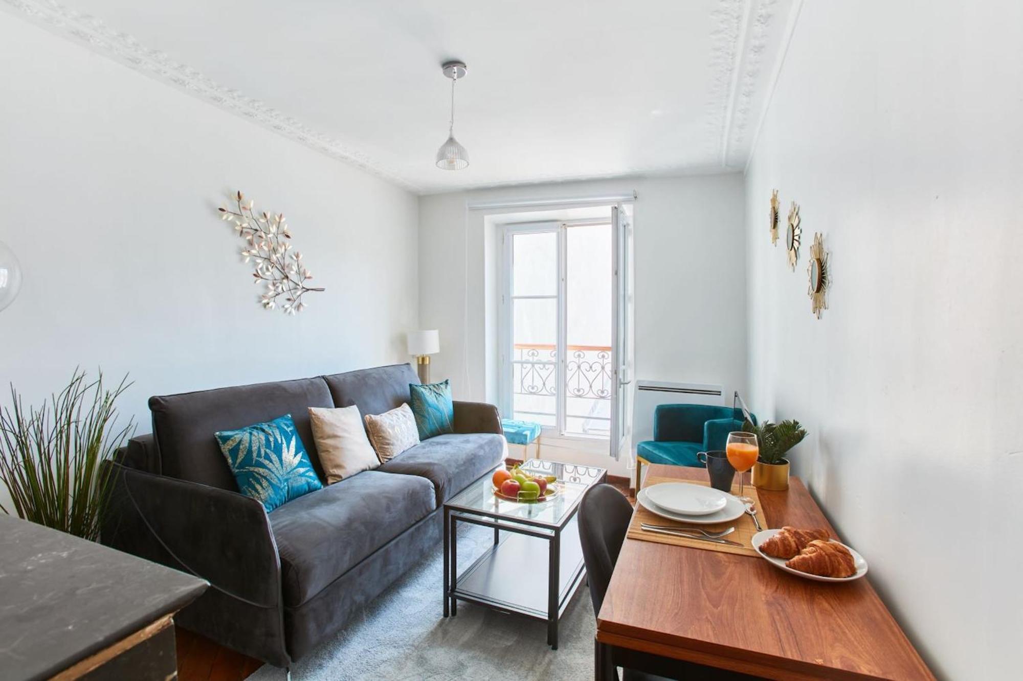 Montmartre & Sacre-Coeur Basilica - 1Br - Cityapartmentstay París Exterior foto